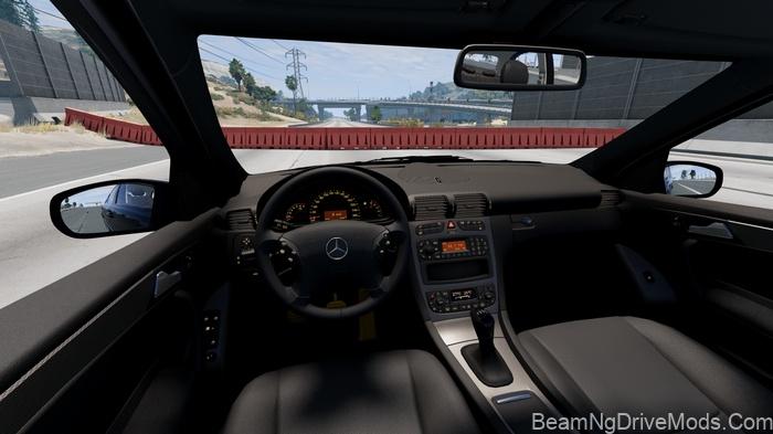 BeamNG Mercedes-Benz C-Class W203 V5.3 4