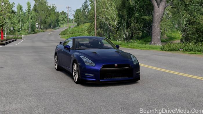 BeamNG Nissan GTR R35 V1.5 2