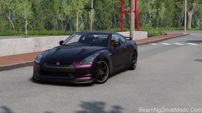 BeamNG Nissan GTR R35 V1.5 4