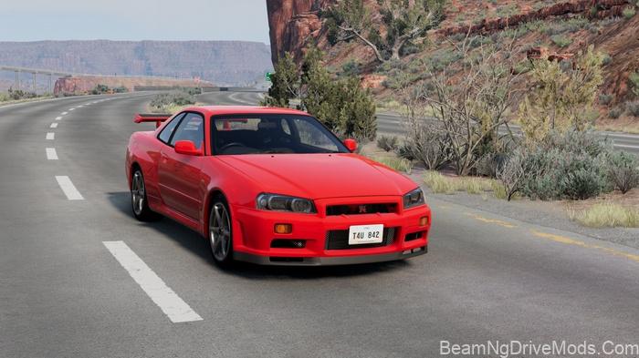 BeamNG Nissan Skyline BNR34 (0.38) 2