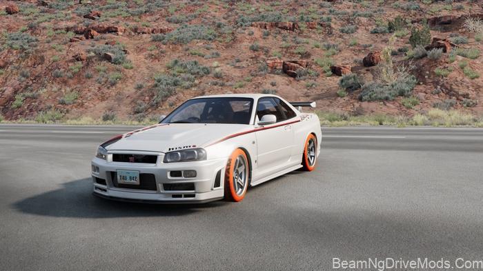 BeamNG Nissan Skyline BNR34 (0.38) 3