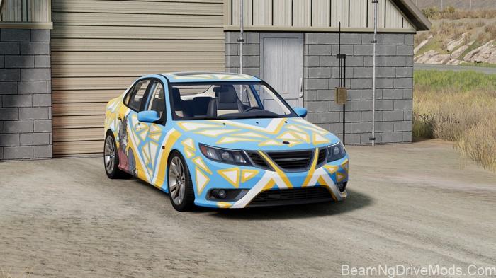 BeamNG Saab 9-3 (0.38)
