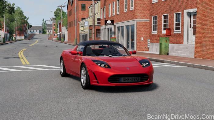 BeamNG Tesla Roadster