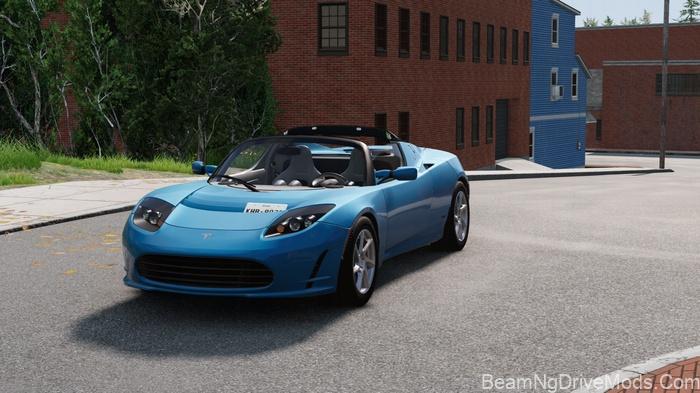 BeamNG Tesla Roadster 3