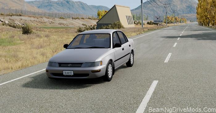 BeamNG Toyota Corolla AE100
