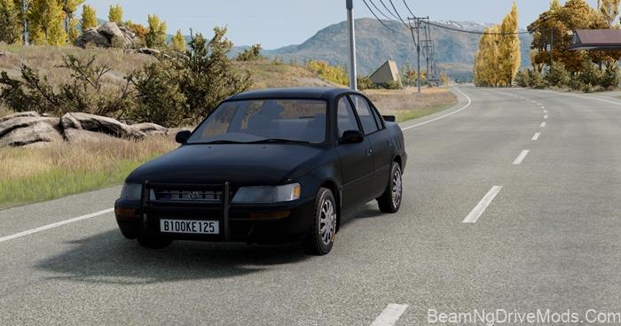 BeamNG Toyota Corolla AE100 3