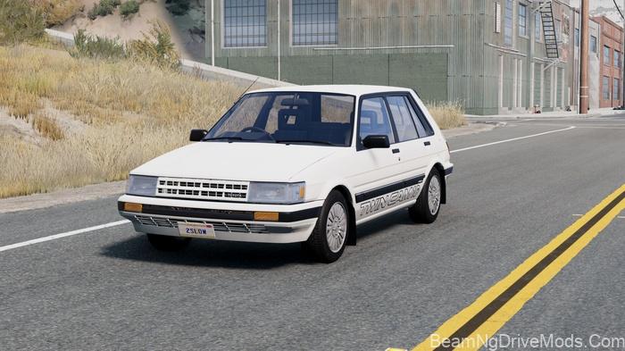 BeamNG Toyota Corolla AE82