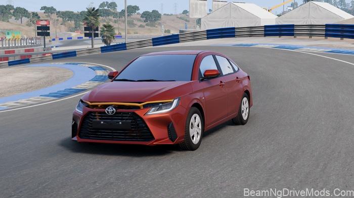 BeamNG Toyota Yaris Sedan
