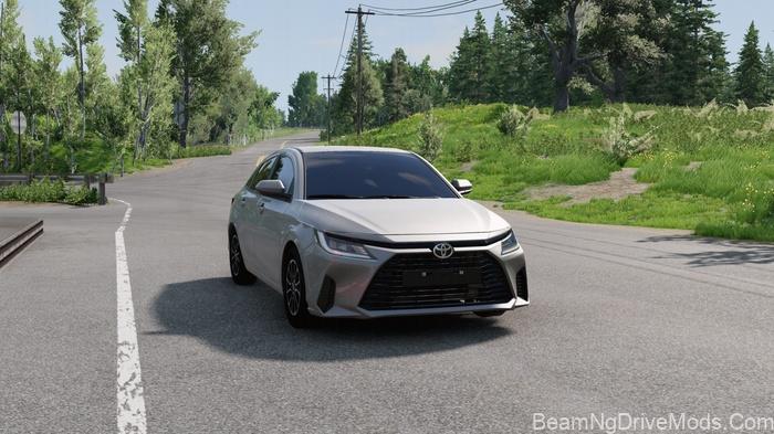 BeamNG Toyota Yaris Sedan 2