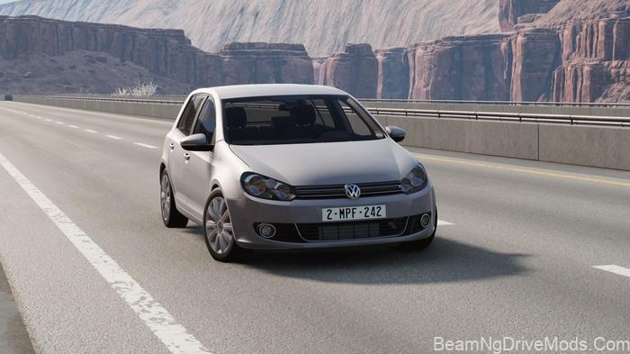 BeamNG Volkswagen Golf VI 2