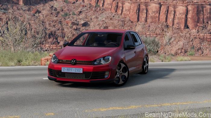 BeamNG Volkswagen Golf VI 3