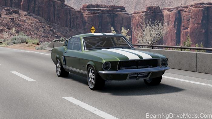 BeamNG 1967 Ford Mustang