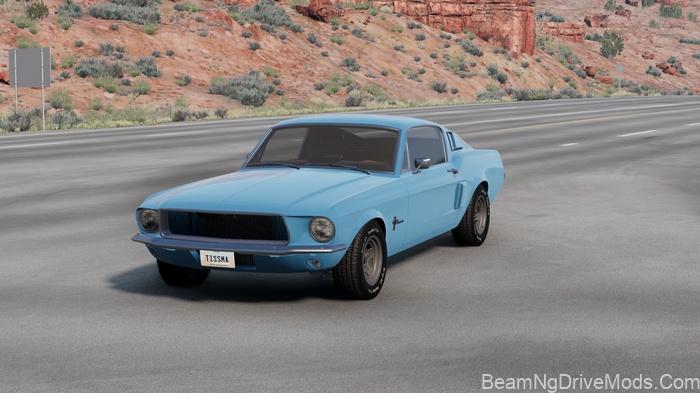 BeamNG 1967 Ford Mustang 2