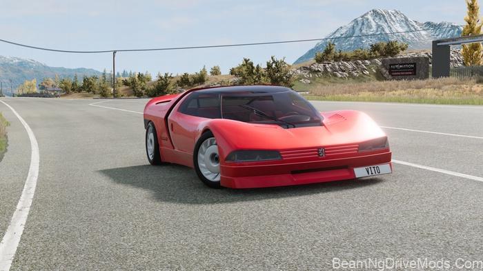 BeamNG 1984 Peugeot Quasar V2.0 3