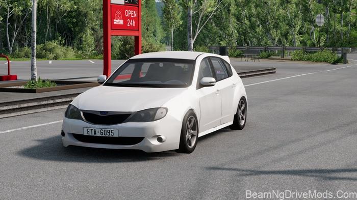BeamNG 2008 Subaru Impreza Hatchback 2