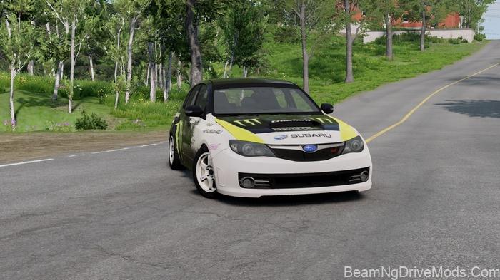 BeamNG 2008 Subaru Impreza Hatchback 3