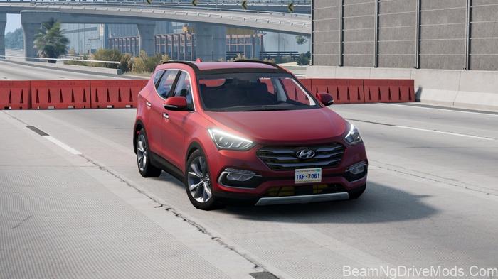 BeamNG 2016 Hyundai Santa Fe 2