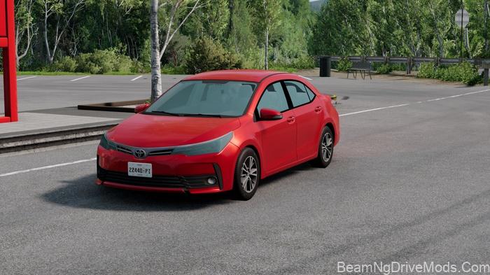 BeamNG 2017 Toyota Corolla (E180)