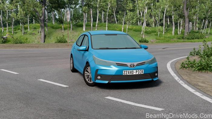 BeamNG 2017 Toyota Corolla (E180) 2