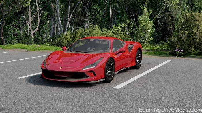 BeamNG 2020 Ferrari F8 Tributo