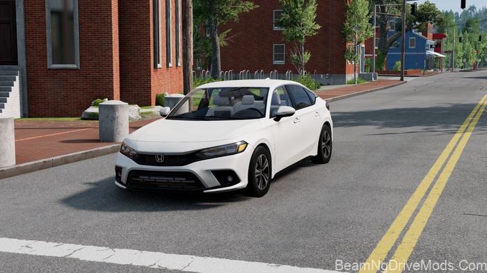 BeamNG 2024 Honda Civic Remastered V3.0