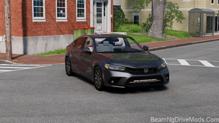 BeamNG 2024 Honda Civic Remastered V3.0 2