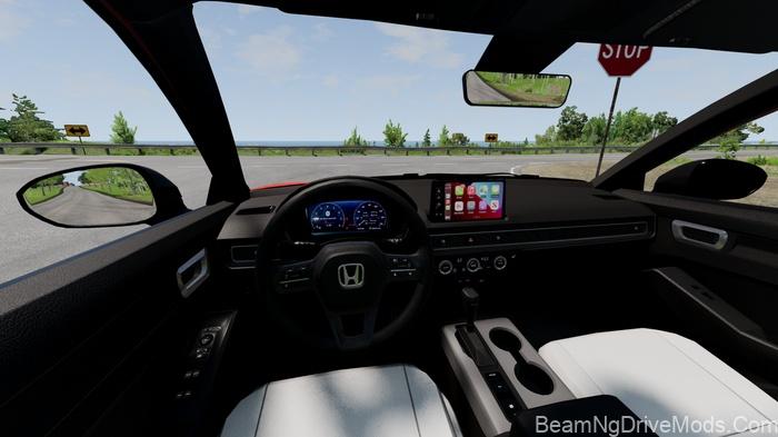 BeamNG 2024 Honda Civic Remastered V3.0 4