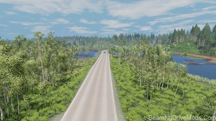 BeamNG American Road Map V1.94