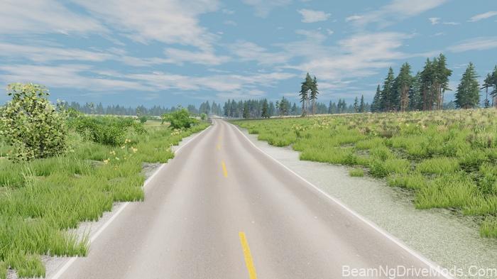 BeamNG American Road Map V1.94 2