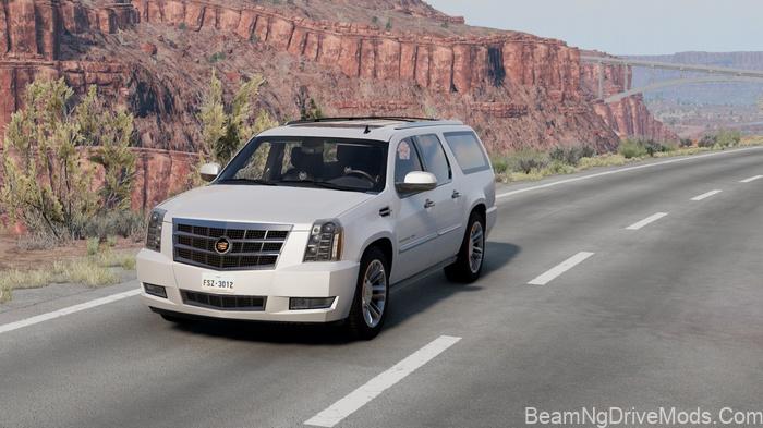 BeamNG Cadillac Escalade ESV V3 2