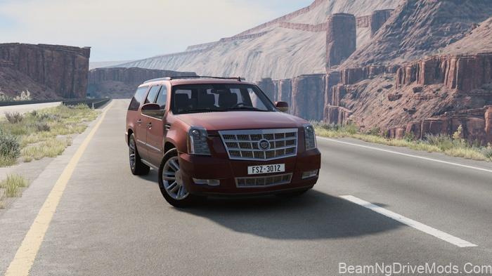 BeamNG Cadillac Escalade ESV V3 3