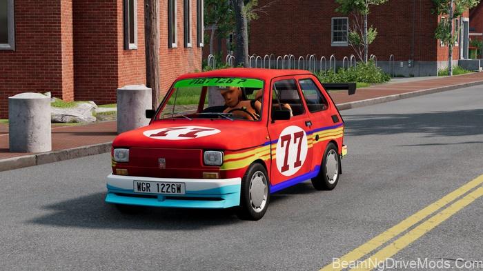 BeamNG Fiat 126p Remastered V1.6