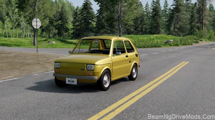 BeamNG Fiat 126p Remastered V1.6 3