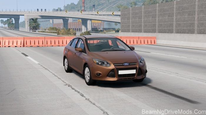 BeamNG Ford Focus 3 Sedan (0.38)