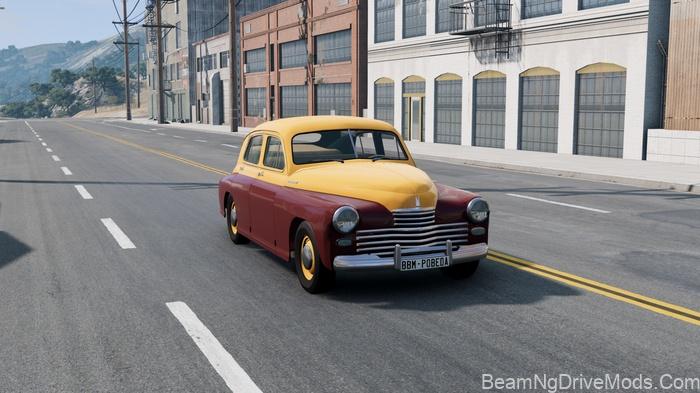 BeamNG Gaz M20 Victory