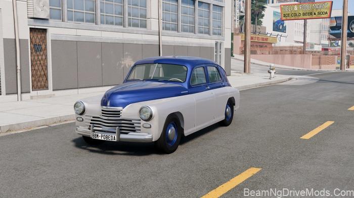 BeamNG Gaz M20 Victory 2