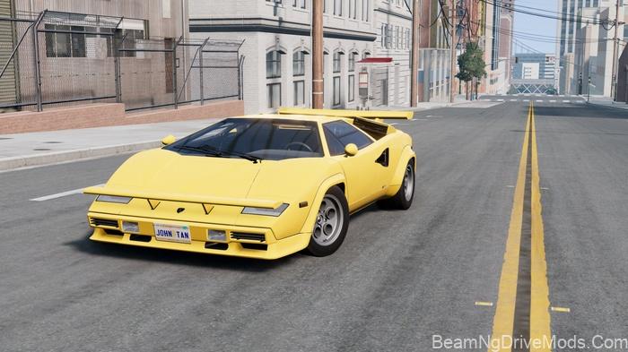 BeamNG Lamborghini Countach V146 (0.38)