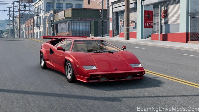 BeamNG Lamborghini Countach V146 (0.38) 2