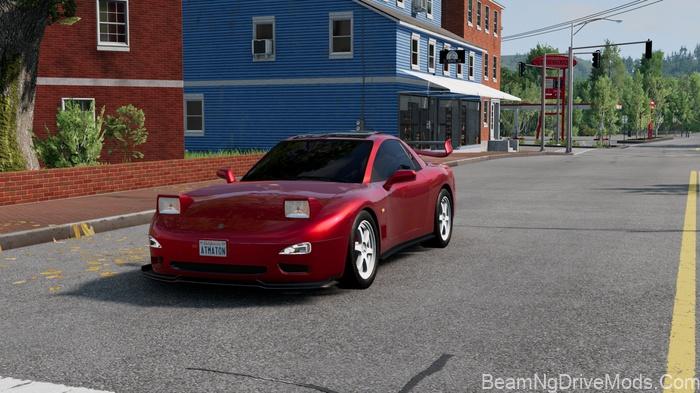 BeamNG Mazda RX-7 FD Automation