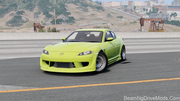 BeamNG Mazda RX8 3