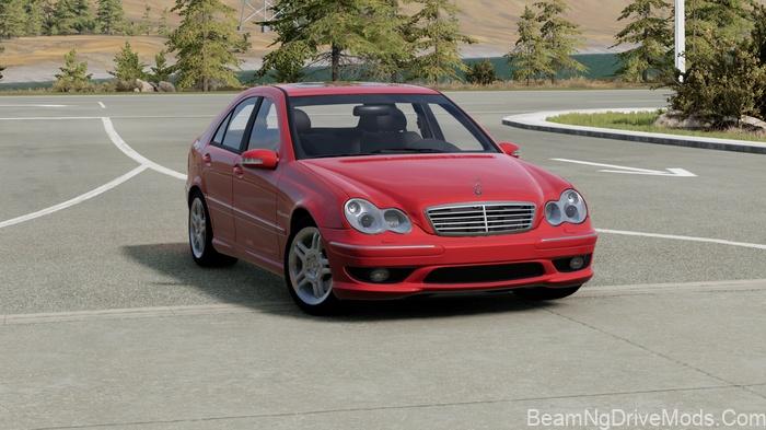 BeamNG Mercedes-Benz C-Class W203 V2.0 2