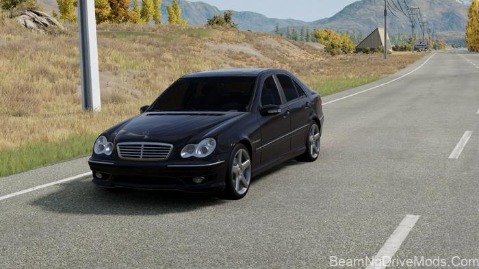 BeamNG Mercedes-Benz C-Class W203 V2.0 3