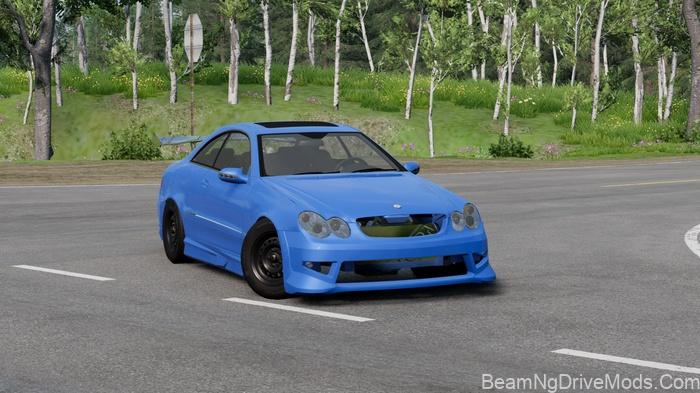 BeamNG Mercedes-Benz CLK 55 AMG 2
