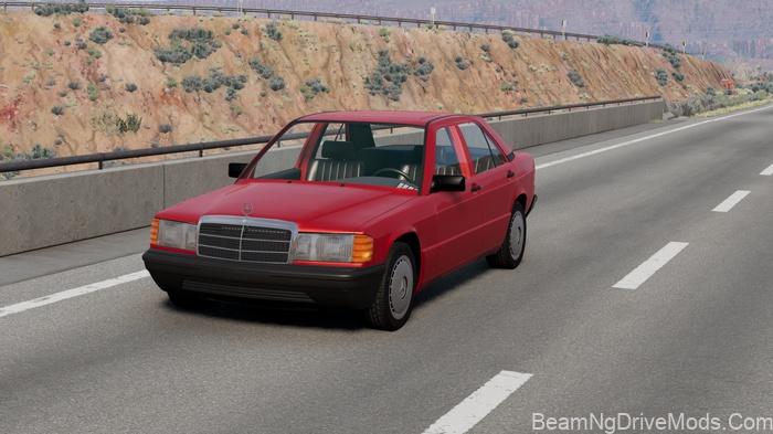BeamNG Mercedes-Benz W201 Stock 2