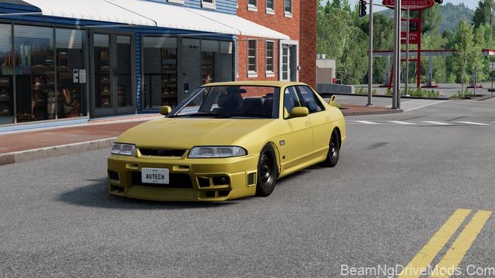 BeamNG Nissan Skyline ER33 3