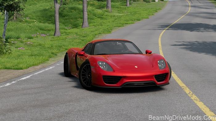 BeamNG Porsche Spyder (0.38) 2