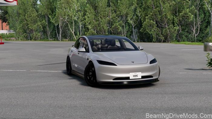 BeamNG Tesla Model 3 Facelift V2.5 2