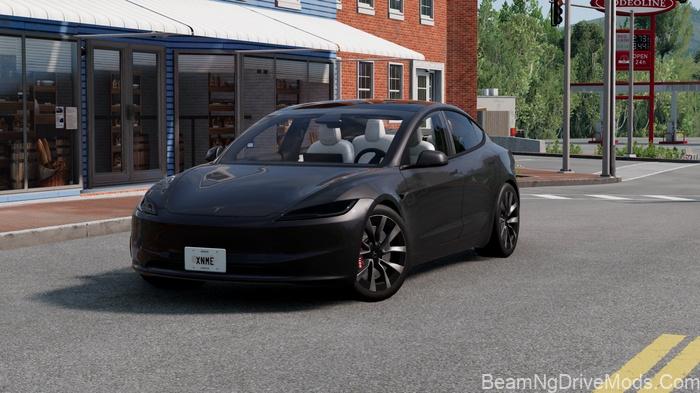 BeamNG Tesla Model 3 Facelift V2.5 3