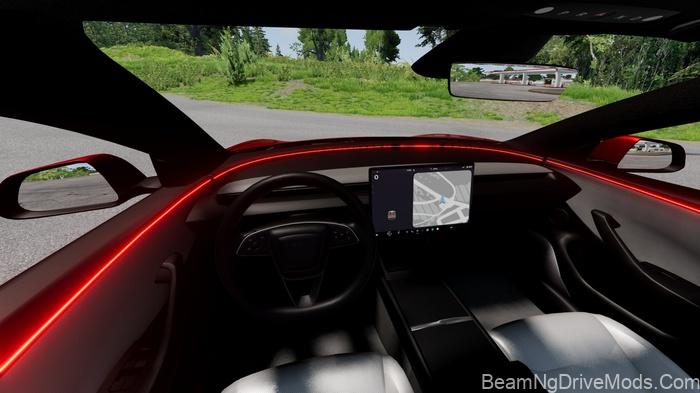 BeamNG Tesla Model 3 Facelift V2.5 4