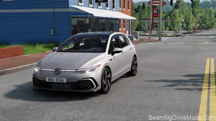 BeamNG Volkswagen Golf MK8 V2.0